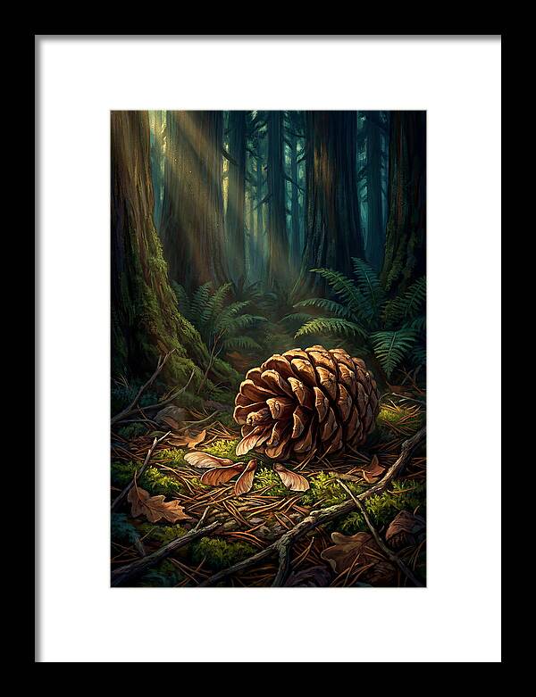 Giant Sequoia Cone Serenity
