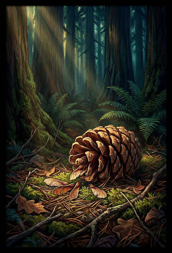 Giant Sequoia Cone Serenity