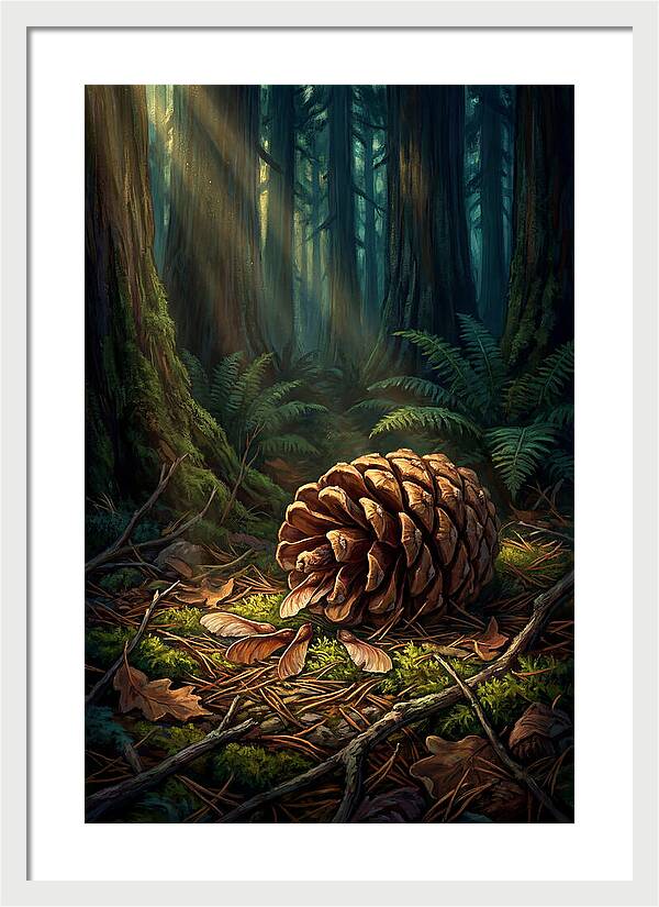 Giant Sequoia Cone Serenity