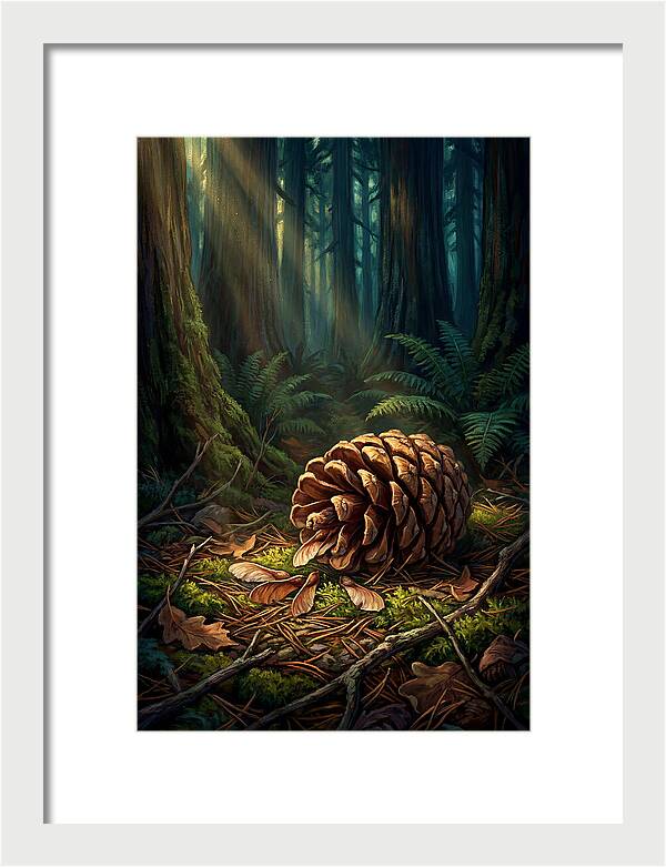 Giant Sequoia Cone Serenity