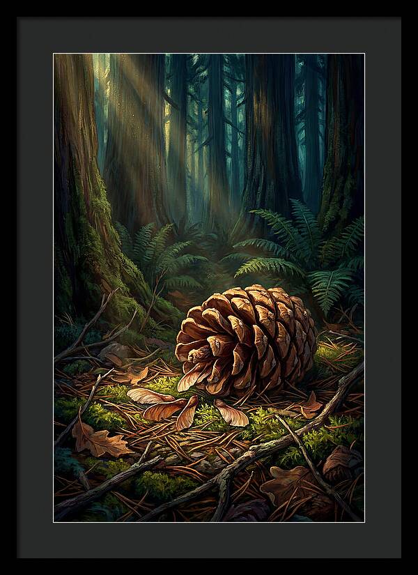 Giant Sequoia Cone Serenity