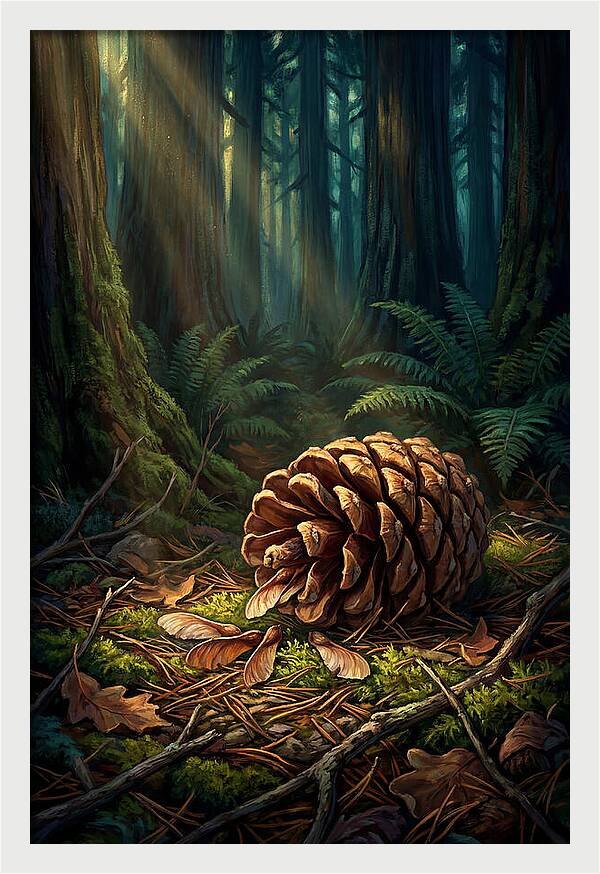Giant Sequoia Cone Serenity