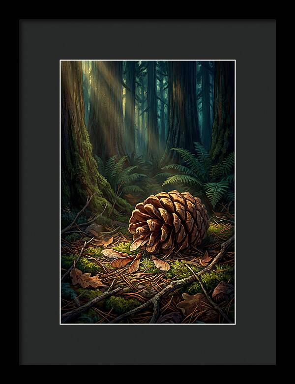 Giant Sequoia Cone Serenity