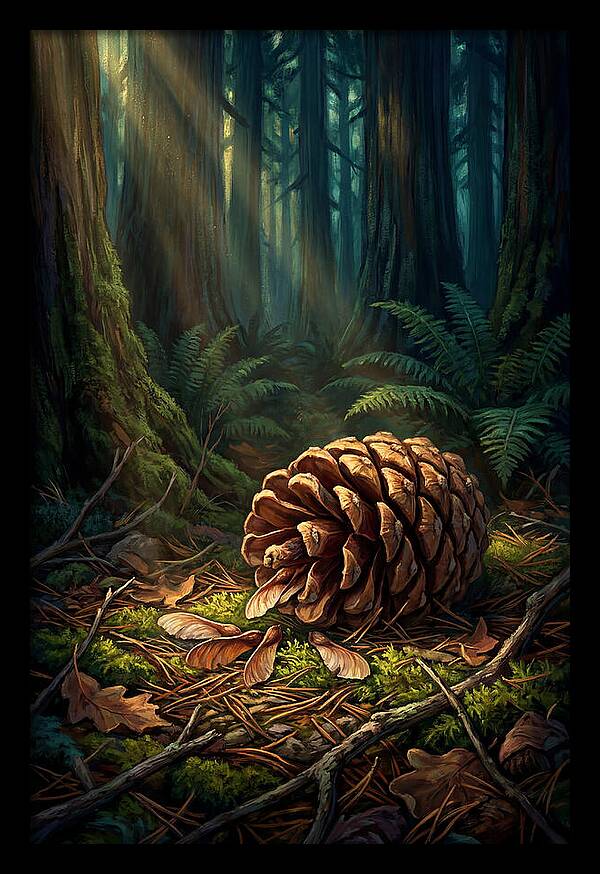 Giant Sequoia Cone Serenity