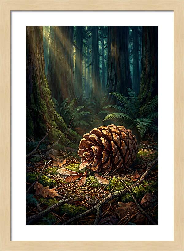 Giant Sequoia Cone Serenity