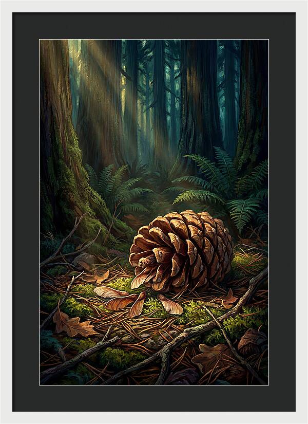 Giant Sequoia Cone Serenity