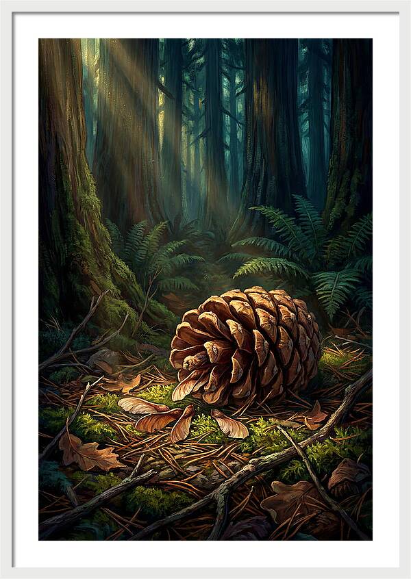 Giant Sequoia Cone Serenity