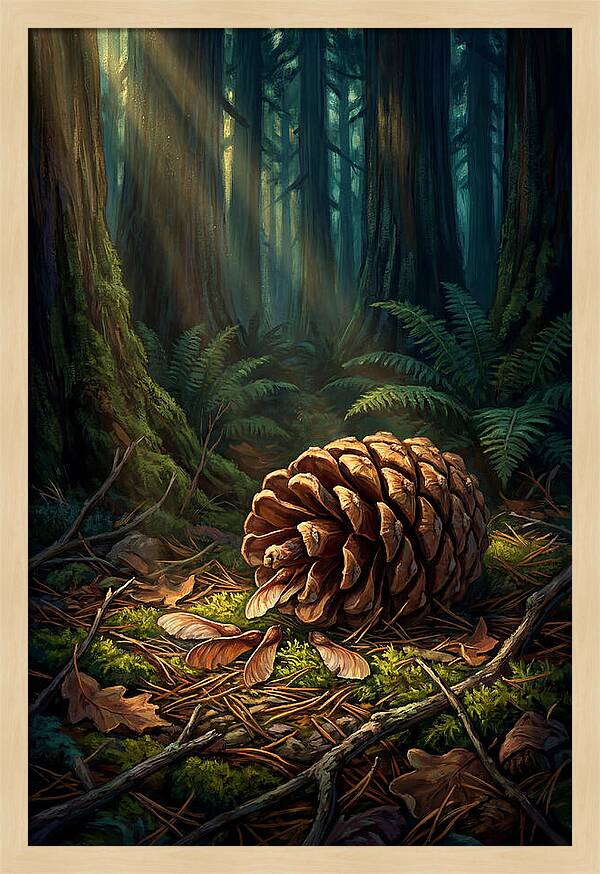 Giant Sequoia Cone Serenity