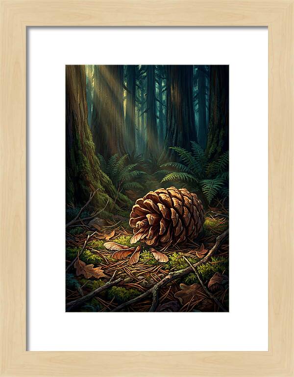 Giant Sequoia Cone Serenity