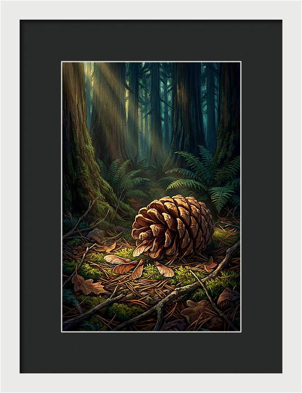 Giant Sequoia Cone Serenity