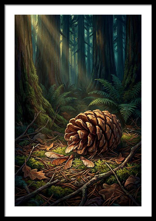 Giant Sequoia Cone Serenity