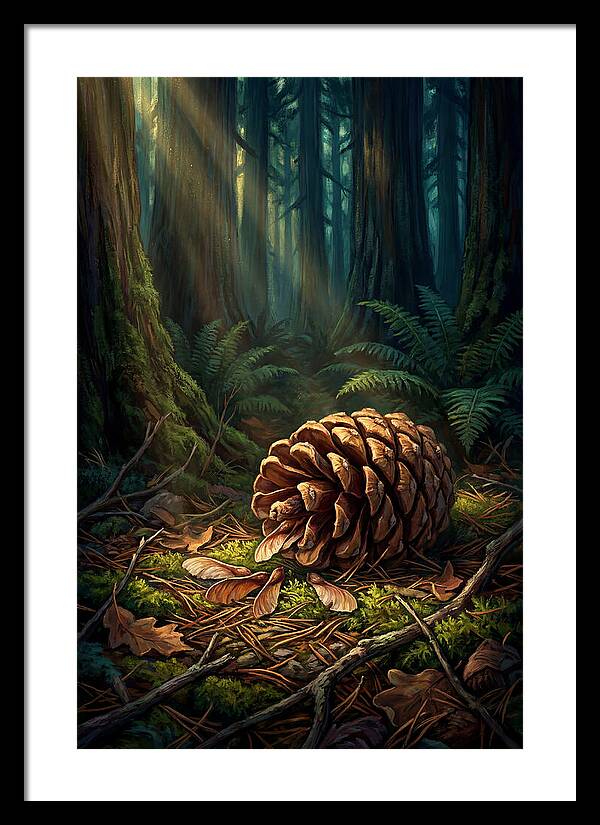 Giant Sequoia Cone Serenity