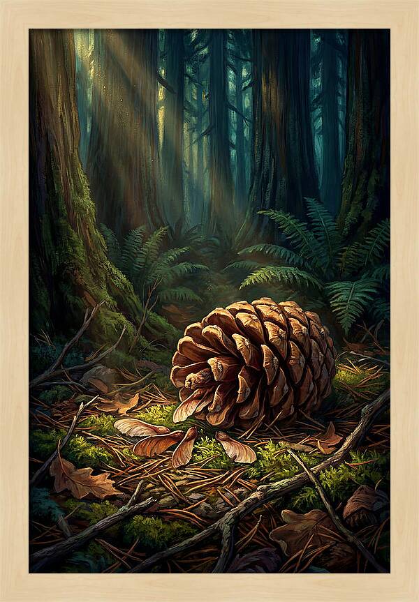 Giant Sequoia Cone Serenity