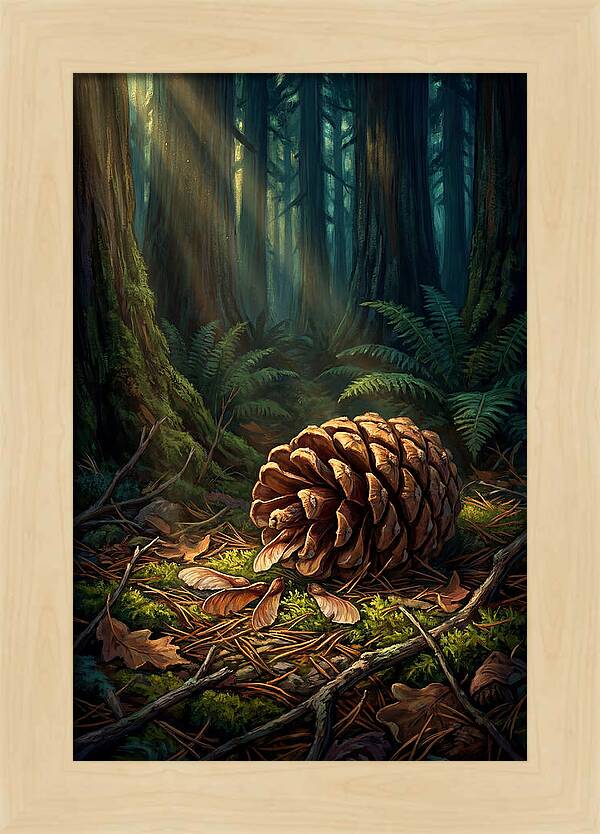 Giant Sequoia Cone Serenity