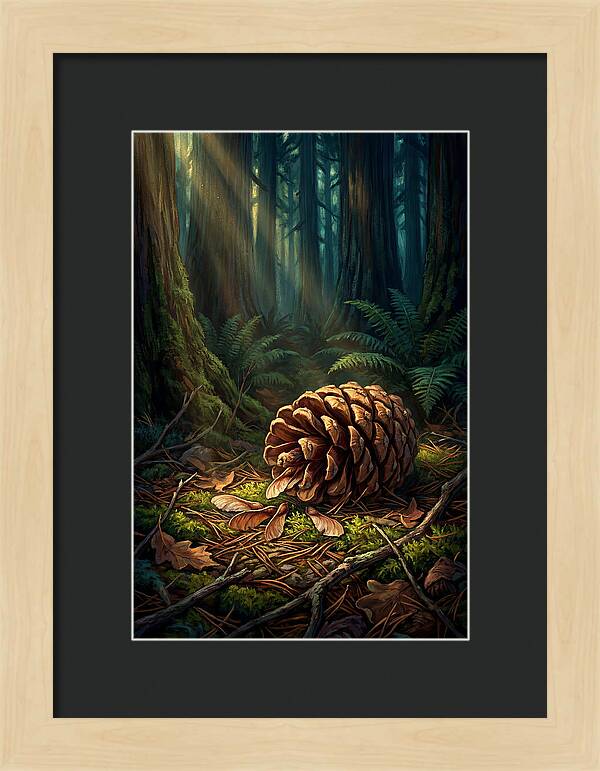 Giant Sequoia Cone Serenity