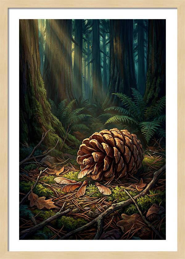 Giant Sequoia Cone Serenity