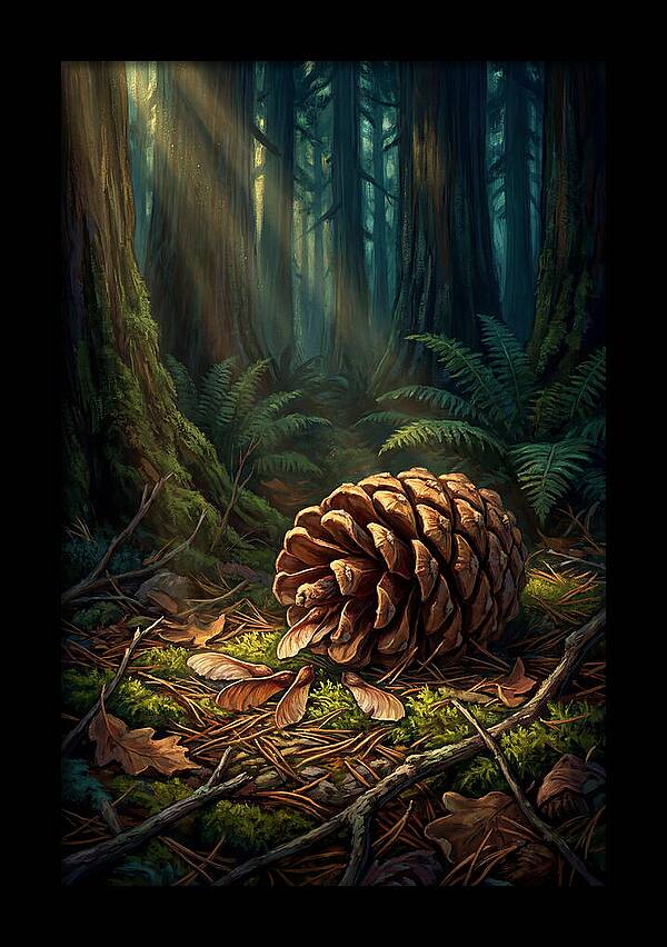 Giant Sequoia Cone Serenity