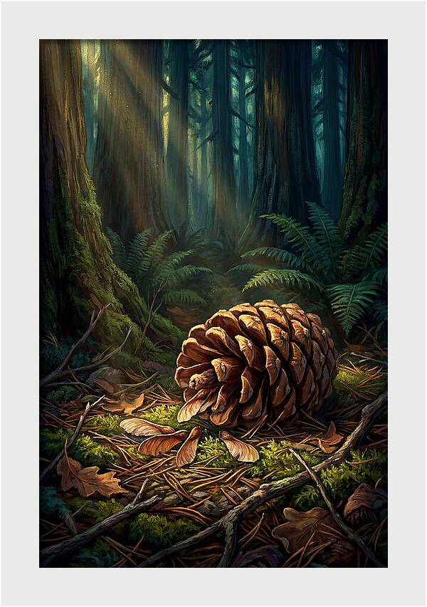 Giant Sequoia Cone Serenity