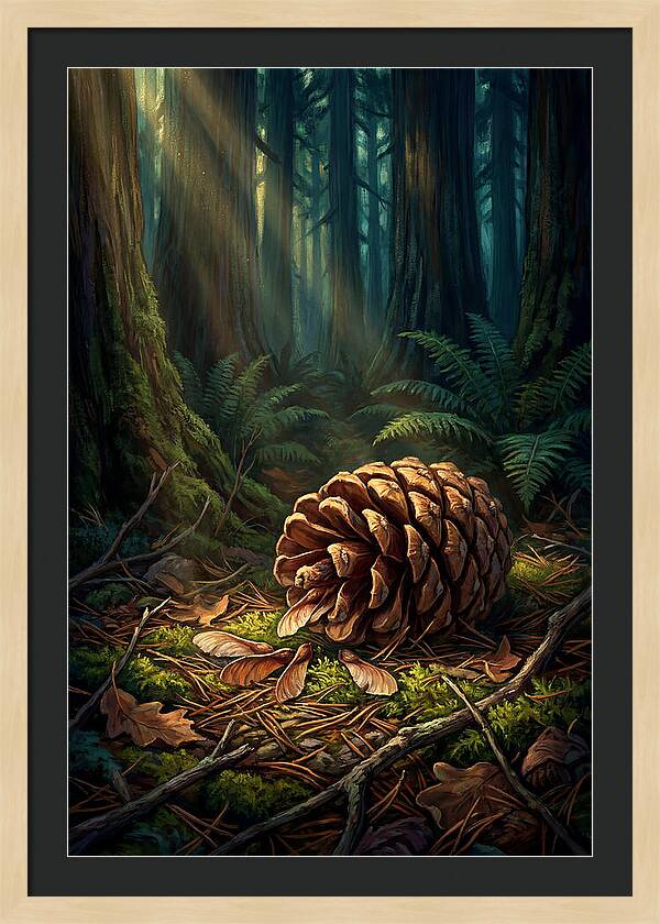 Giant Sequoia Cone Serenity