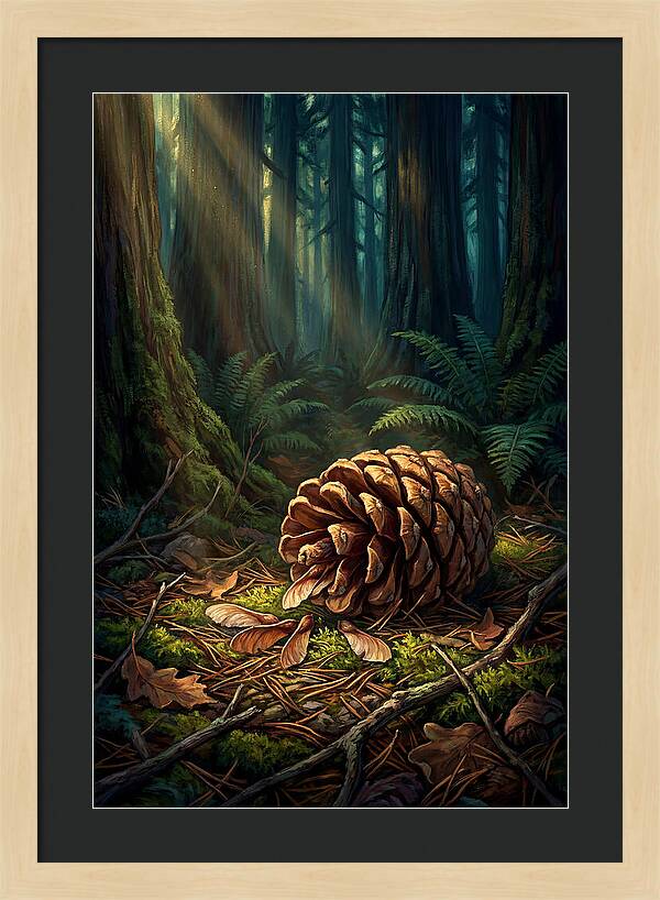Giant Sequoia Cone Serenity