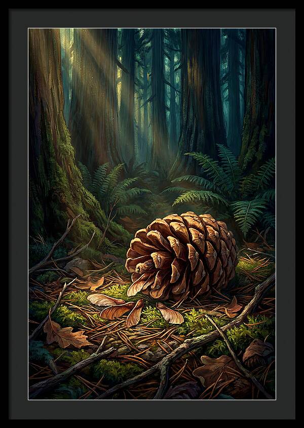 Giant Sequoia Cone Serenity