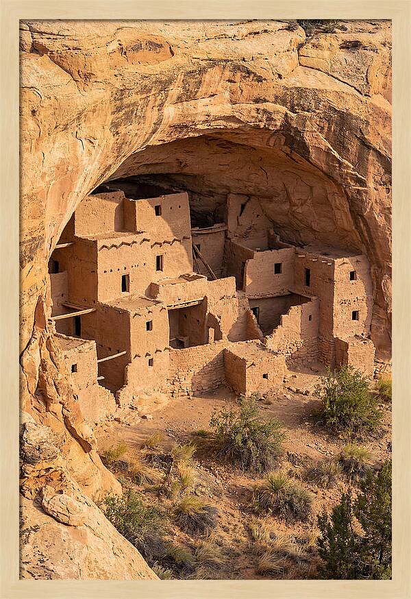Gila Cliff Dwellings Ruins