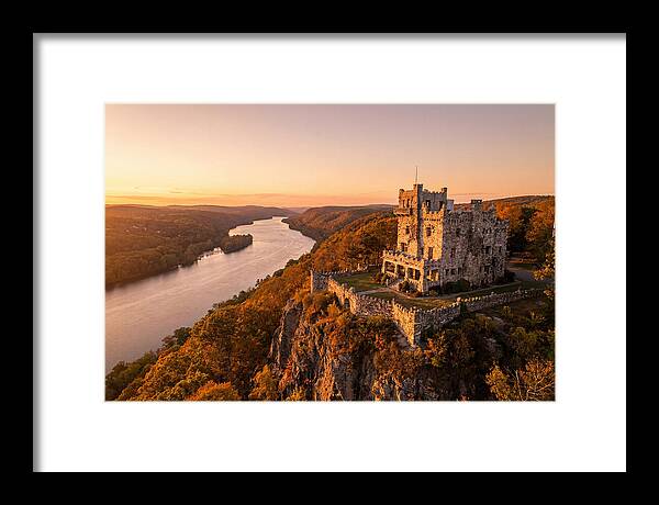 Gillette Castle At Sunset