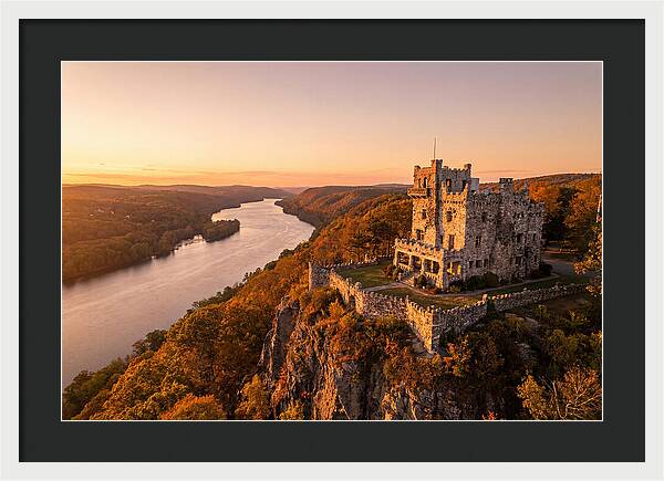 Gillette Castle At Sunset