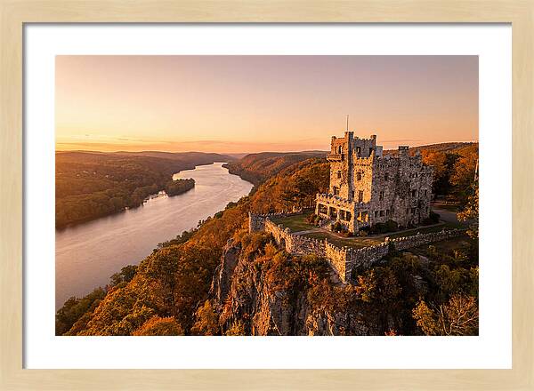 Gillette Castle At Sunset
