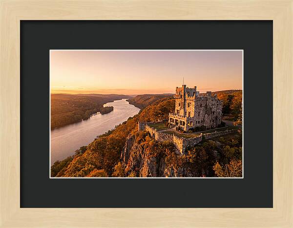 Gillette Castle At Sunset