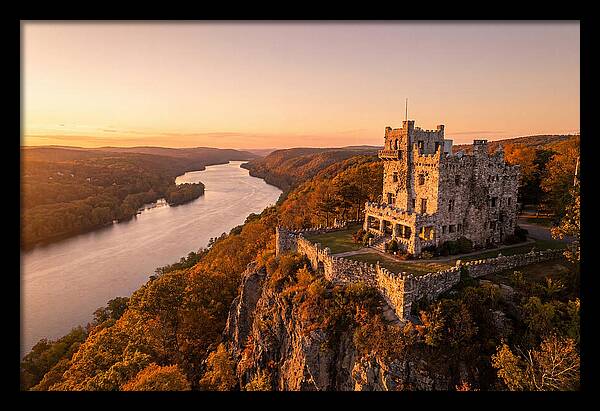 Gillette Castle At Sunset
