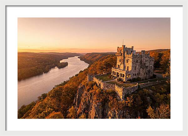 Gillette Castle At Sunset