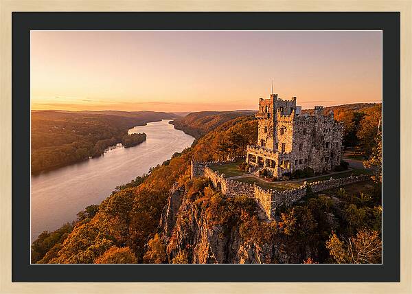 Gillette Castle At Sunset