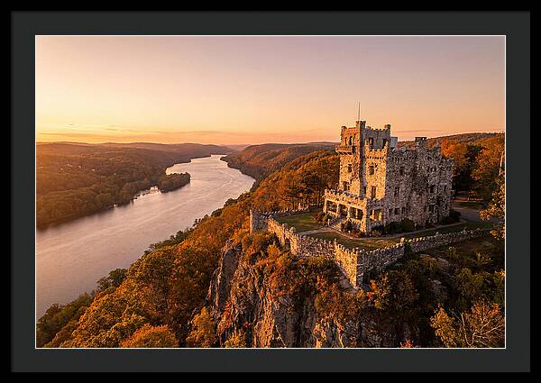 Gillette Castle At Sunset