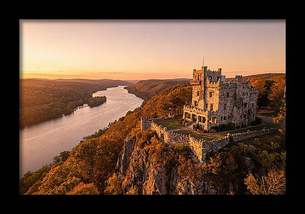 Gillette Castle At Sunset