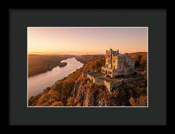 Gillette Castle At Sunset