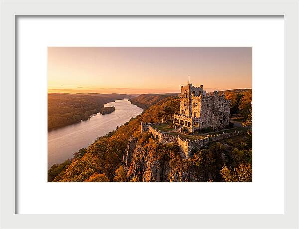 Gillette Castle At Sunset