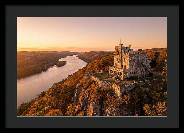 Gillette Castle At Sunset
