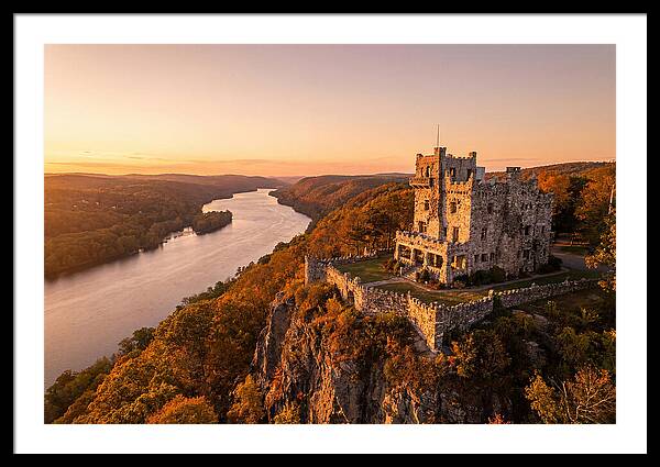 Gillette Castle At Sunset