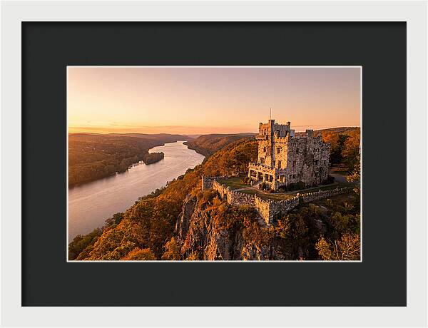 Gillette Castle At Sunset