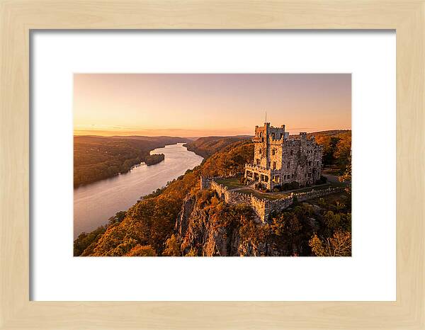 Gillette Castle At Sunset