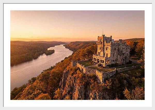 Gillette Castle At Sunset