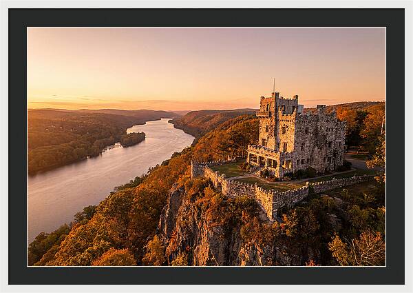 Gillette Castle At Sunset