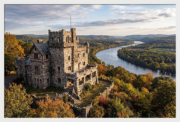 Gillette Castle Overlooking The River