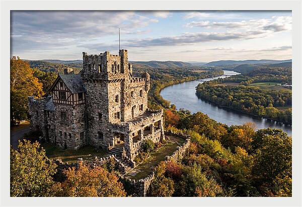 Gillette Castle Overlooking The River