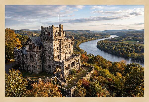 Gillette Castle Overlooking The River