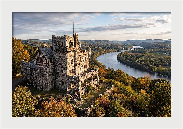 Gillette Castle Overlooking The River