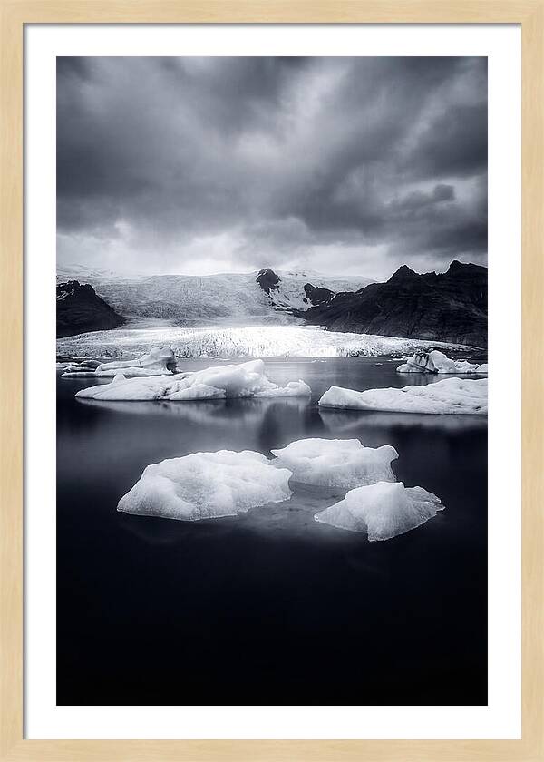 Glacial Reflections At Jkulsrln
