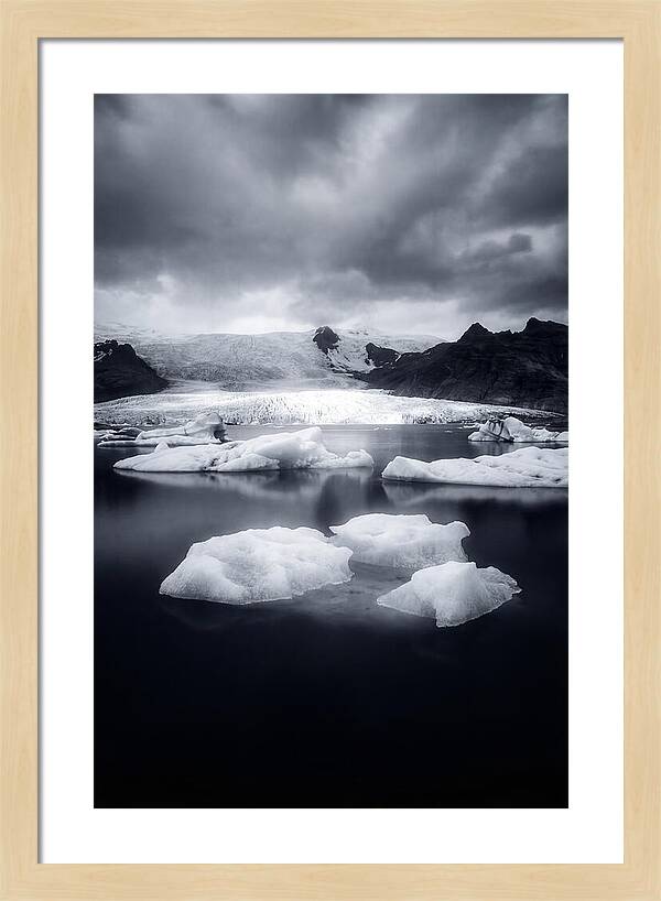 Glacial Reflections At Jkulsrln