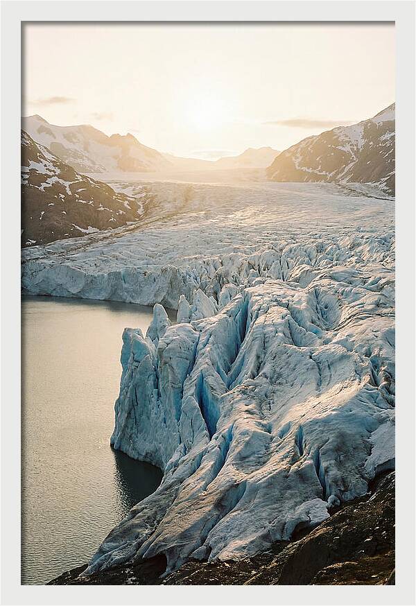 Glacial Serenity At Kenai Fjords